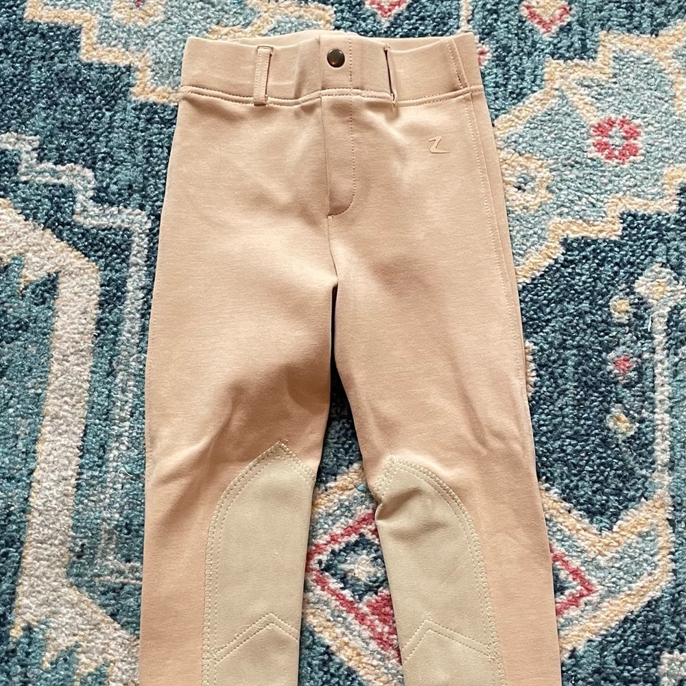 Horze Kids Tan Jodhpurs